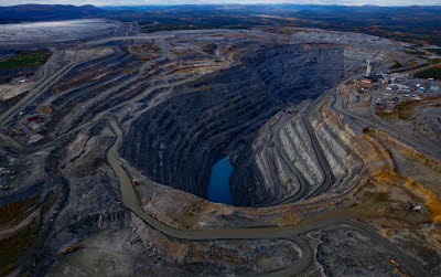 Boliden Aitik aerial