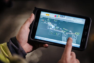 Remote control tablet