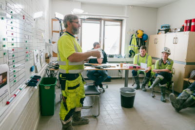 Daily control meeting